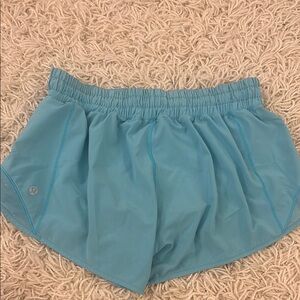 lululemon athletica Women's Light Blue Athletic Shorts 2.5 inch inseam